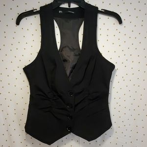 Maurices Black Fashion Vest